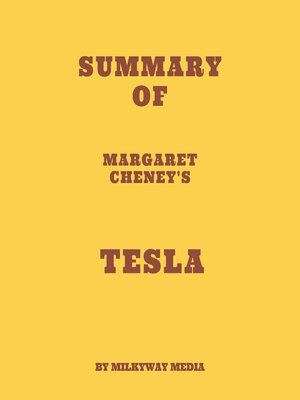 cover image of Summary of Margaret Cheney's Tesla